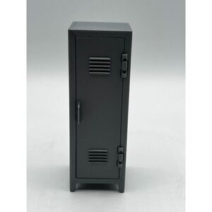 Mini Gray Locker Accessory 4" Diorama / Action Figure Display 1:18 Scale